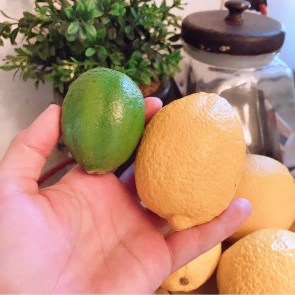 life size realistic artificial lemons and lime heavy well made look real - Picture 3 of 4